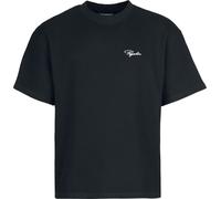 Pegador Oversized T-Shirt mit Logo-Stitching in Dunkelgruen, Größe XL
