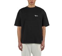 Pegador Oversized T-Shirt mit Logo-Stitching in Dunkelgruen, Größe L