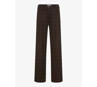 Raphaela by Brax Damen Marlenehose Style PEGGY FLARED MARRONE, dunkelbraun, Gr. 38K