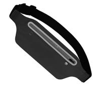 peiqiup Laufgürtel für Handy, Wasserdicht Lauftasche für Damen und Herren, Für Sport Running Joggen Fitnesss Radfahren, Schwarz