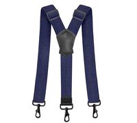 Pejoye Hosenträger Herren mit 3 Clips - 3,5 cm breit, elastisch & verstellbar, Y-Form, extra starker Halt, für Anzug, Hochzeit & Business