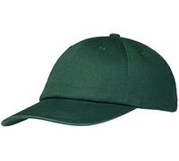 Pembroke Dad Cap, Flache Basecap, Low Profile, Dad Hat, Sommer Mütze, Washed Cotton, Damen und Herren, Einstellbar, Dunkelgrün