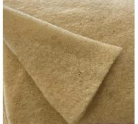 pemmiproducts Volumenvlies aus Schafschurwolle 200g/m², 1,5 m x 1 m, ca. 15 mm dick, Patchworkvlies, Polstervlies, Vliesstoff, Polsterwatte, Watte