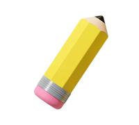 Pencil Case - 3D Pen Shaped Zipper Pouch, Large Capacity Storage Bag