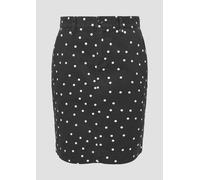 Pencilskirt mit All-over-Print 32 schwarz 2165193.99A5.32