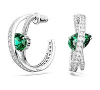 Swarovski Creolen - Hyperbel - 5665334 grün