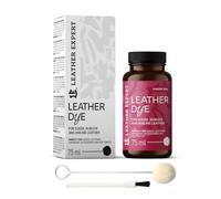 Penetrating Leather Dye - Lederfarbe Cherry Pink 75 ml - Ideal zum Schuhe, Handtaschen und Accessoires - inkl. Applikator & Pinsel - Schuhfarbe für Wildleder, Nubuk- und Anilinleder (16 Farben)