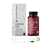 Penetrating Leather Dye - Lederfarbe Maroon 75 ml - Ideal zum Schuhe, Handtaschen und Accessoires - inkl. Applikator & Pinsel - Schuhfarbe für Wildleder, Nubuk- und Anilinleder (16 Farben)