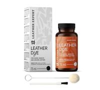 Penetrating Leather Dye - Lederfarbe Squash Orange 75 ml - Ideal zum Schuhe, Handtaschen und Accessoires - inkl. Applikator & Pinsel - Schuhfarbe für Wildleder, Nubuk- und Anilinleder (16 Farben)
