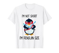 Penguin I'm Not Short I'm Penguin Size T-Shirt
