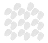 PENIKOKO 10 Paare Transparente Silikon High Heel Inserts mit Ballenpolster für Damen Wiederverwendbare Anti rutsch Vorfußkissen Stoßdämpfende Komfort einlagen für Pumps Sandalen und