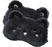 PENIKOKO 2stücke Schlafmaske für Praktische Cartoon-augenmaske Schlafmaske für Mädchen Reisemaske Schlafzubehör Augenpads Wohnaccessoire zum Schlafen für Täglichen Gebrauch