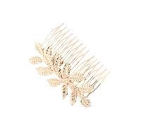 PENIKOKO 3 Stück Haarkamm Legierung Goldfarben Haarkämme für Braut Damen Hochzeit Schmuck Haar Accessoires für Festliche Anlässe
