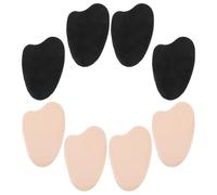 PENIKOKO 4 Paar Weiche Mittelfußpolster aus Hautfreundlichem Material Rutschfeste Vorfußpolster mit Dämpfung Selbsthaftend für Sandalen Ballerinas und Business Schuhe Fußpolster