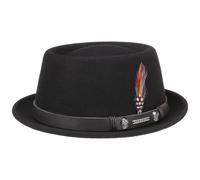 Pennsylvania Pork-Pie-Hut by Stetson schwarz XL (60-61 cm)