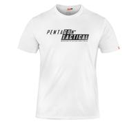 Pentagon - Ageron T-Shirt "Go Tactical" - Weiß 4XL
