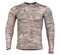 Pentagon Apollo Activity Langarm Shirt Greek Lizard, XL, Greek Camo