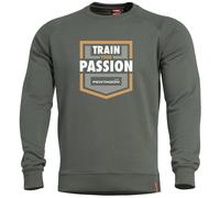 Pentagon - Hawk Train Your Passion Sweatshirt - Camo Green XS