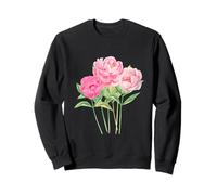 Peony Flower - Bouquet of Peonies Women and Girls Sweatshirt