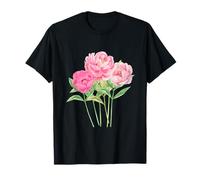 Peony Flower - Bouquet of Peonies Women and Girls T-Shirt
