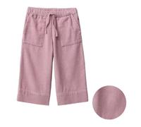 People Wear Organic 7/8 Kord Hose, flieder uni, Bio-Baumwolle 116