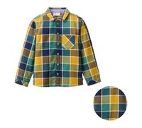 People Wear Organic Flanell Hemd, bunt kariert, Bio-Baumwolle 98/104