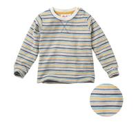 People Wear Organic Langarm-Shirt, bunt geringelt, aus Bio-Baumwolle 62/68