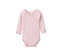 People Wear Organic Langarm-Wickelbody malve Gr. 50/56