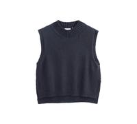 People Wear Organic Strick-Pullunder dunkelblau L