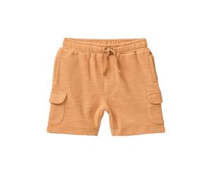 People Wear Organic Sweat-Bermuda karamell Gr. 110/116