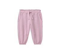 Weiche Sweathose Bündchen rosa 86/92
