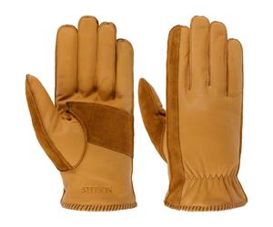 Peoria Lederhandschuhe by Stetson cognac 9 1/2 HS