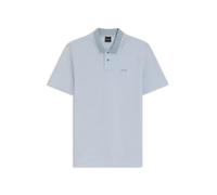 BOSS Poloshirt aus Baumwoll-Piqué mit Logo-Print - Style PeoxfordNew, 50507814 Hellblau L