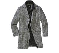 Pepe e Sale-Wollmantel Mey & Edlich Grau 52 Herren