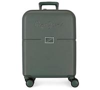 Pepe Jeans Accent Green Kabinenkoffer 40 x 55 x 20 cm starres ABS integrierter TSA-Verschluss 37 l 2,74 kg 4 Doppelrollen Handgepäck