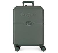 Pepe Jeans Accent Green Kabinenkoffer 40 x 55 x 20 cm starres ABS integrierter TSA-Verschluss 37 l 3,22 kg 4 Doppelrollen Handgepäck