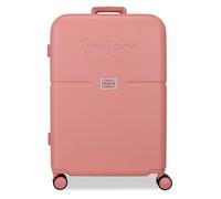 Pepe Jeans Accent Koffer, mittelgroß, Rosa, 48 x 70 x 28 cm, starr, 3,22 kg, TSA-Verschluss, ABS, 3,22 kg, 79 LExtensible by Joumma Bags, Rosa, Talla única, Mittelgroßer Koffer