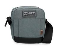 Pepe Jeans Aiden Kleine Schultertasche, marineblau, 15 x 19,5 x 6 cm, Polyester mit Kunstlederdetails 1.76L von Joumma Bags