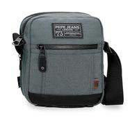 Pepe Jeans Aiden Schultertasche mit zwei Fächern, marineblau, 17x22x7. 5 cm Polyester mit Details aus Kunstleder 2.81L von Joumma Bags