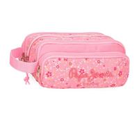 Pepe Jeans Alenka Federmäppchen mit Organizer, Rosa, 22 x 10 x 11 cm, Polyester, 2,2 l, von Joumma Bags, Rosa, Talla única, Federmäppchen mit Organizer