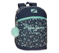 Pepe Jeans Alenka Rucksack, lässig, Blau, 25 x 32 x 12 cm, Polyester, 9,6 l, blau, Lässiger Rucksack