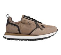 Trainingsschuh PEPE JEANS "trainers ARI WANDER W", Damen, Gr. 38, braun (camel beige), 50% Polyamid, 40% Rindsvelours, 5% Tpu, 5% Spaltleder, Schuhe (47903130-38) camel beige