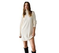 Maxikleid PEPE JEANS "Kleid ARIKA DRESS", Damen, Gr. L, Normalgrößen, weiß (canvas weiß), 40% Polyester, 35% Acryl, 25% Wolle, Kleider Maxikleid (58152624-L) canvas weiß