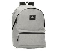 Pepe Jeans Aris Evergreen Notebook-Rucksack 15,6 Zoll Doppelfach Grau 31 x 44 x 17,5 cm Polyester by Joumma Bags