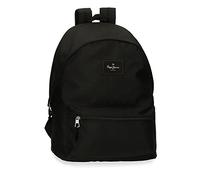 Pepe Jeans Aris Laptop-Rucksack 15,6" + Schul-Bleistiftmappe Schwarz 31x44x17,5 cms Polyester 0 23.87L