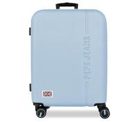 Pepe Jeans Aris mittelgroßer Koffer, 48 x 68 x 27 cm, starres ABS-Kombinationsschloss, integriertes 72L 3.48kg, Handgepäck mit 4 Doppelrädern, von Joumma Bags
