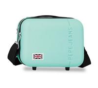 Pepe Jeans Aris Nececer, anpassungsfähig, 25 x 21 x 15 cm, Robustes ABS, Türkisblau, 7.8L 0.8 kgs von Joumma Bags