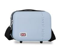 Pepe Jeans Aris Nececer anpassungsfähig, Hartes ABS, 25 x 21 x 15 cm, hellblau, 7.8L 0.8 kgs von Joumma Bags