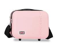 Pepe Jeans Aris Nececer anpassungsfähig, Hartes ABS, 25 x 21 x 15 cm, Hellrosa, 7.8L 0.8 kgs von Joumma Bags