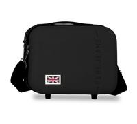 Pepe Jeans Aris Nececer, anpassungsfähig, schwarz, 25 x 21 x 15 cm, aus robustem ABS 7.8L 0.8 kgs von Joumma Bags